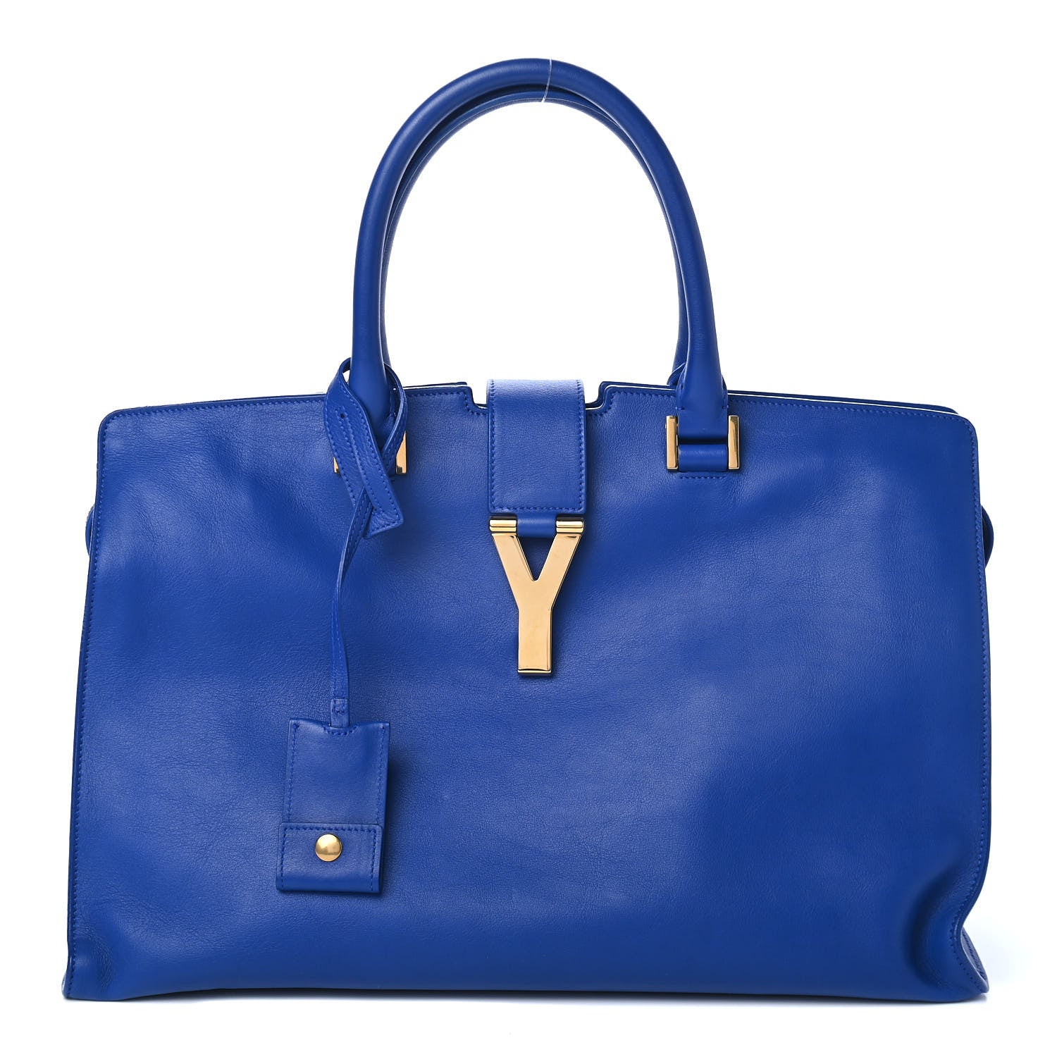 Saint Laurent Calfskin Medium Classic Y Cabas Royal Blue 1 of 4