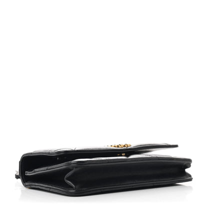 Chanel Lambskin Quilted Chanel 19 Wallet On Chain WOC Black 4 of 12