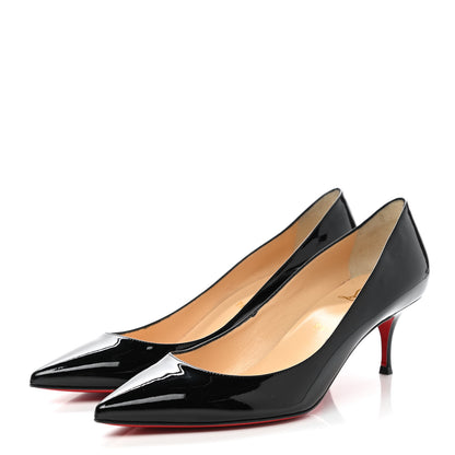 Christian Louboutin Patent Pigalle Follies 55 Pumps 40.5 Black 3 of 7