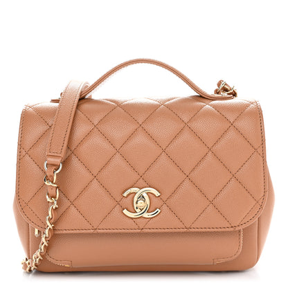 Chanel Caviar Quilted Medium Business Affinity Flap Brown 1 of 11
