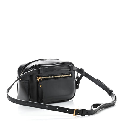 Saint Laurent Calfskin Matelasse Monogram Lou Belt Bag Black 5 of 17