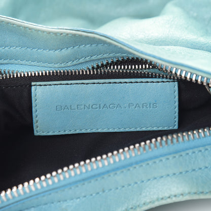 Balenciaga Agneau Giant 21 Silver Hardware City Turquoise 6 of 23