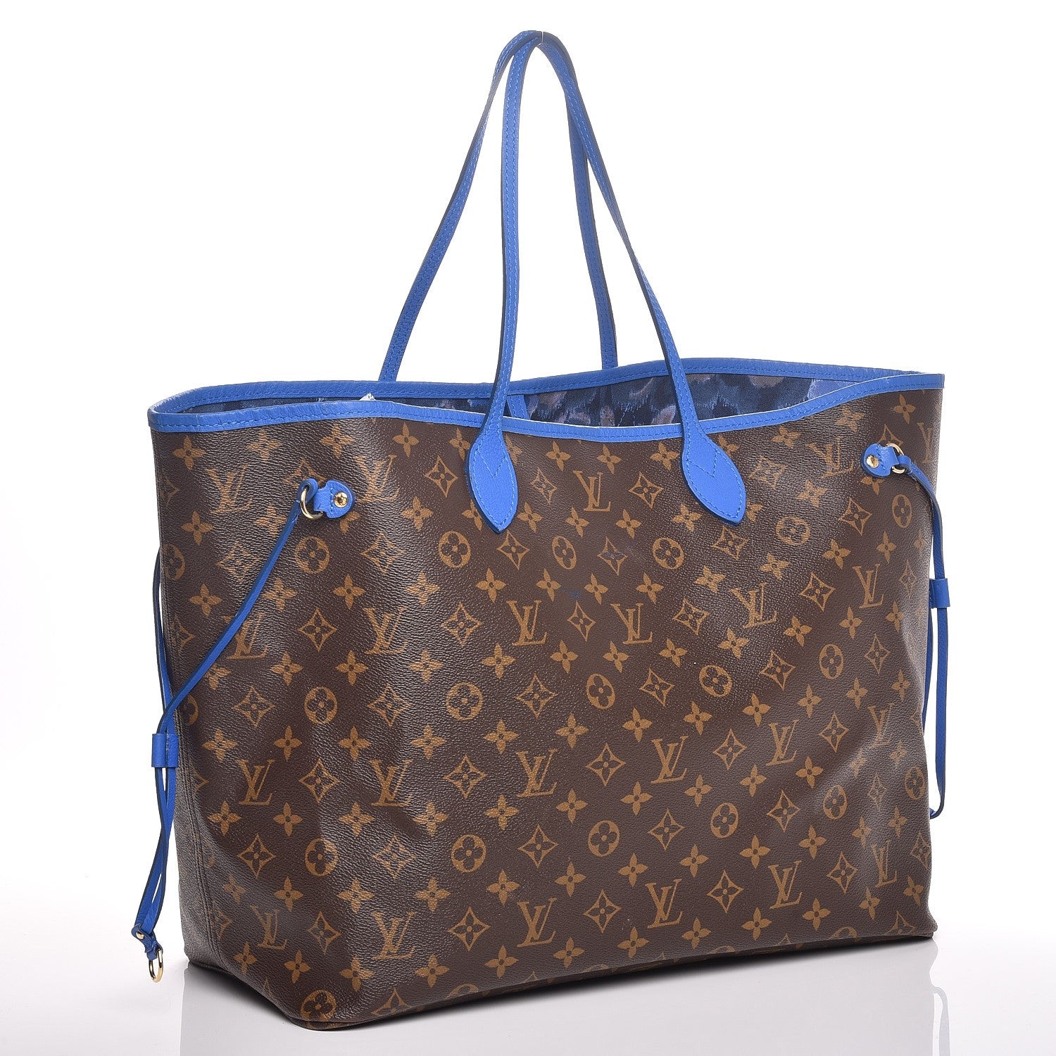 Louis Vuitton Monogram Articles de Voyage Ikat Neverfull GM Grand Blue 2 of 12