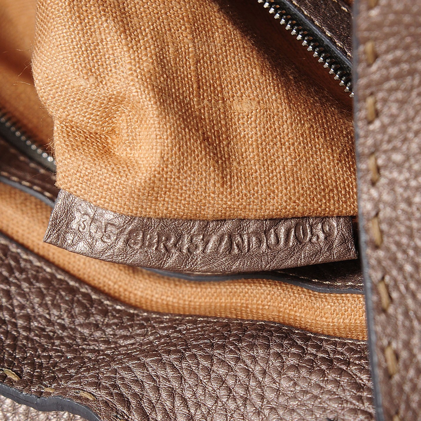 Fendi Cuoio Romano Selleria Sporty Peltro 7 of 7