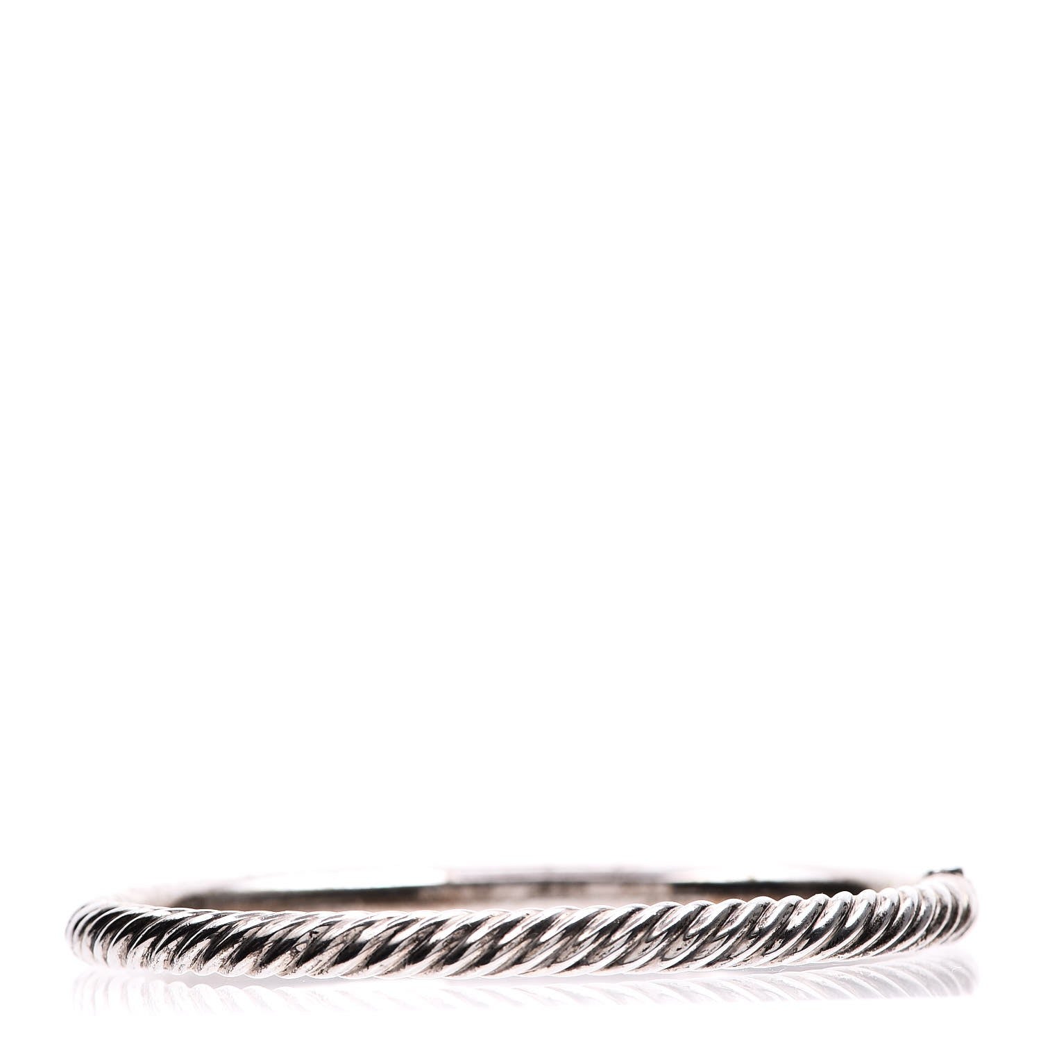 David Yurman Sterling Silver Narrow Cable Classics Bracelet 1 of 6