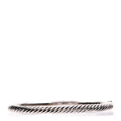 David Yurman Sterling Silver Narrow Cable Classics Bracelet 1 of 6