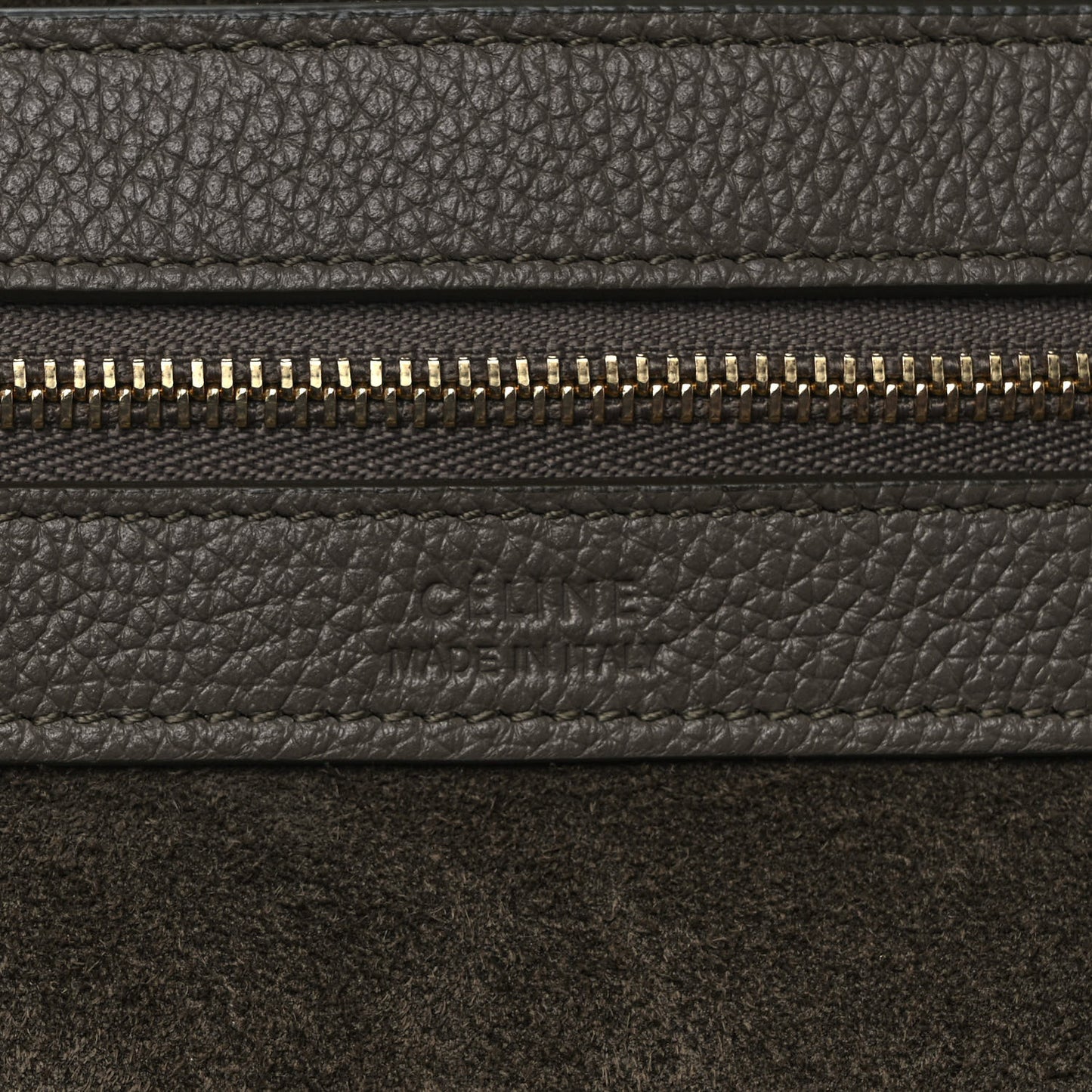 Soft Grained Calfskin Small Belt Cabas Phantom Taupe
