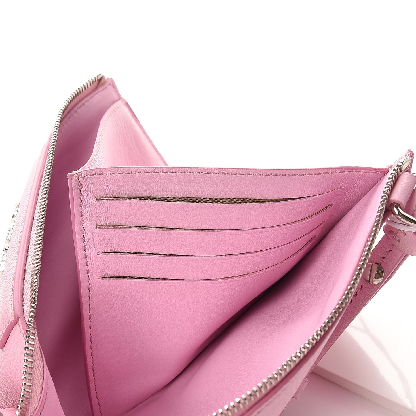 Grained Goatskin Antigona Crossbody Bright Pink
