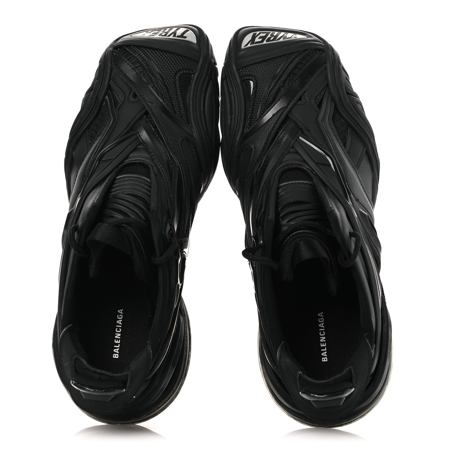 Rubber Mesh Womens Tyrex Sneakers 39 Black