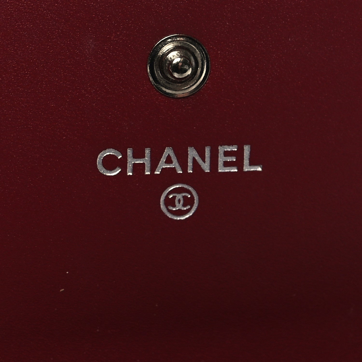 Chanel Patent Caviar Timeless CC Large Gusset Flap Wallet Burgundy 6 of 9
