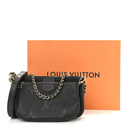 Louis Vuitton Empreinte Monogram Giant Multi Pochette Accessories Black 12 of 12