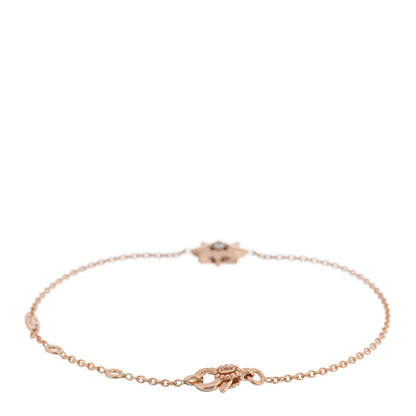 Christian Dior 18K Rose Gold Diamond Etoile Des Vents Bracelet 2 of 3
