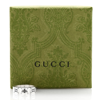 Gucci Sterling Silver Bee Ring 60 9.25 7 of 7