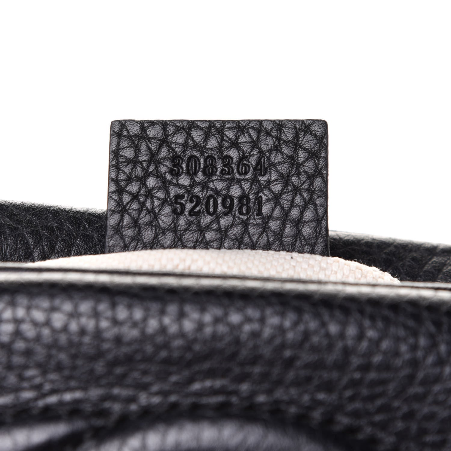 Gucci Pebbled Calfskin Small Soho Disco Bag Black 7 of 12