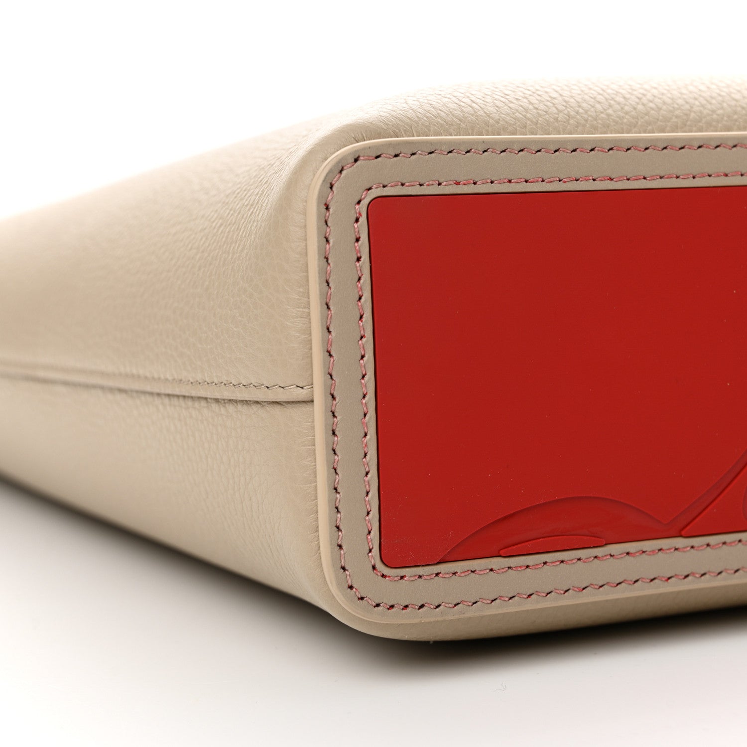 Christian Louboutin Calfskin Empire Spikes Cabata Tote Saharienne 9 of 11