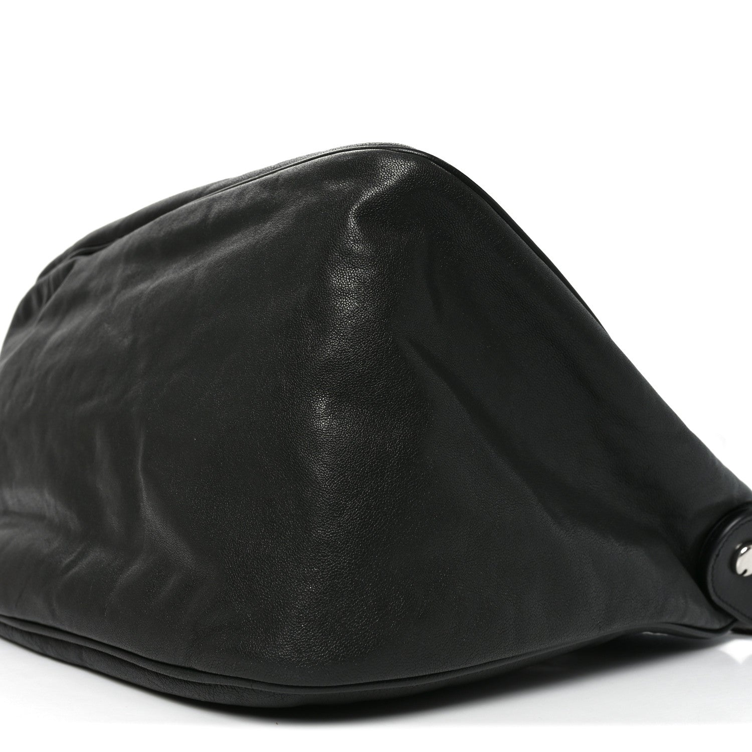 Burberry Lambskin Large Shield Messenger Bag Slate 9 of 9