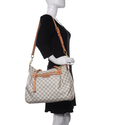 Louis Vuitton Damier Azur Evora MM 2 of 12