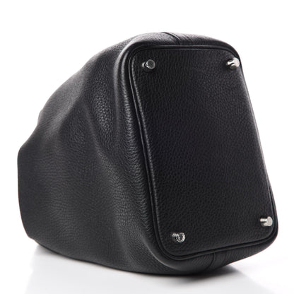 Hermes Taurillon Clemence Picotin Lock 18 PM Black 4 of 7