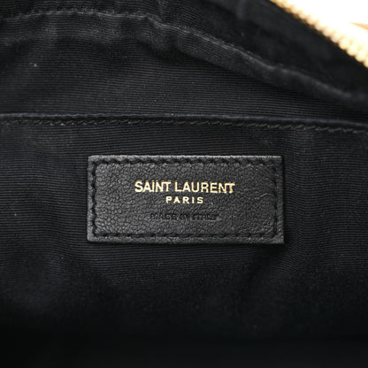 Saint Laurent Calfskin Matelasse Monogram Lou Camera Bag Nude Powder 6 of 18