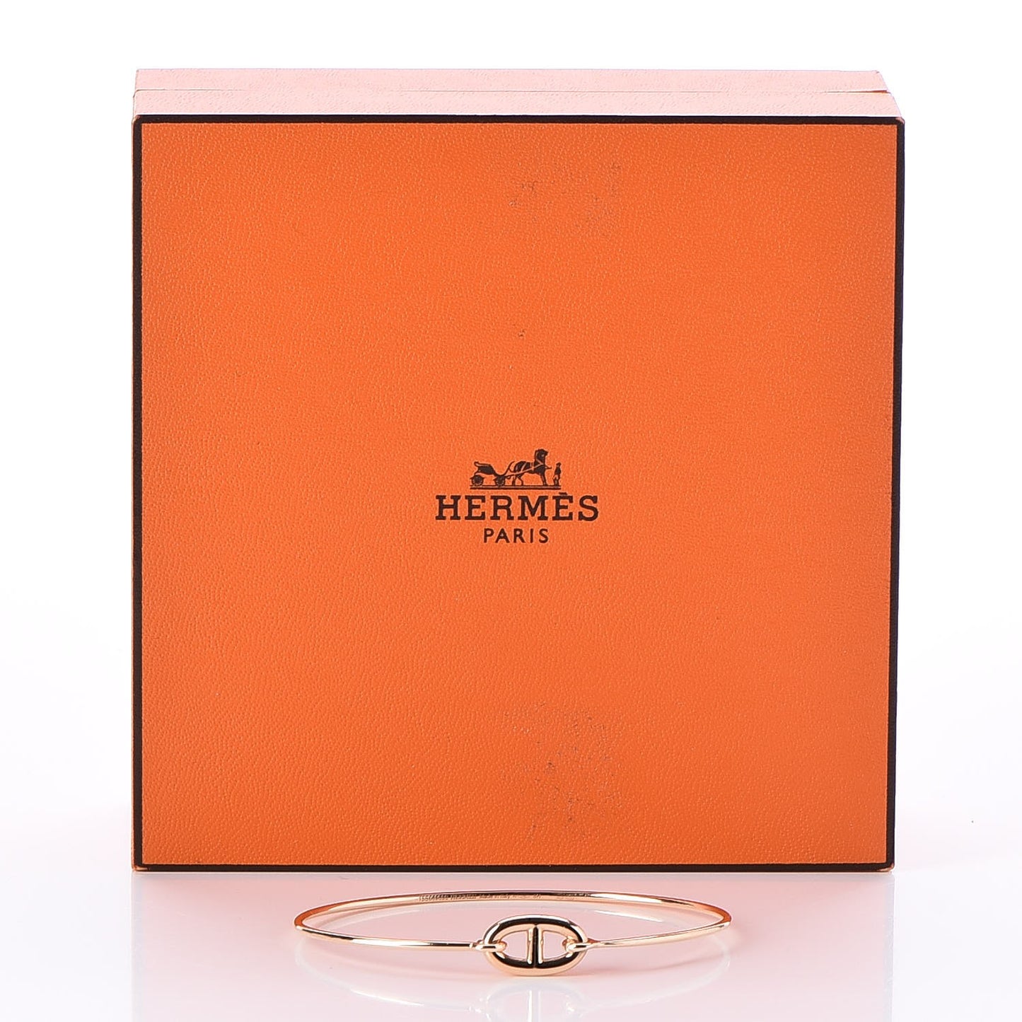 18K Rose Gold PM Ronde Chaine d'Ancre Bracelet SH