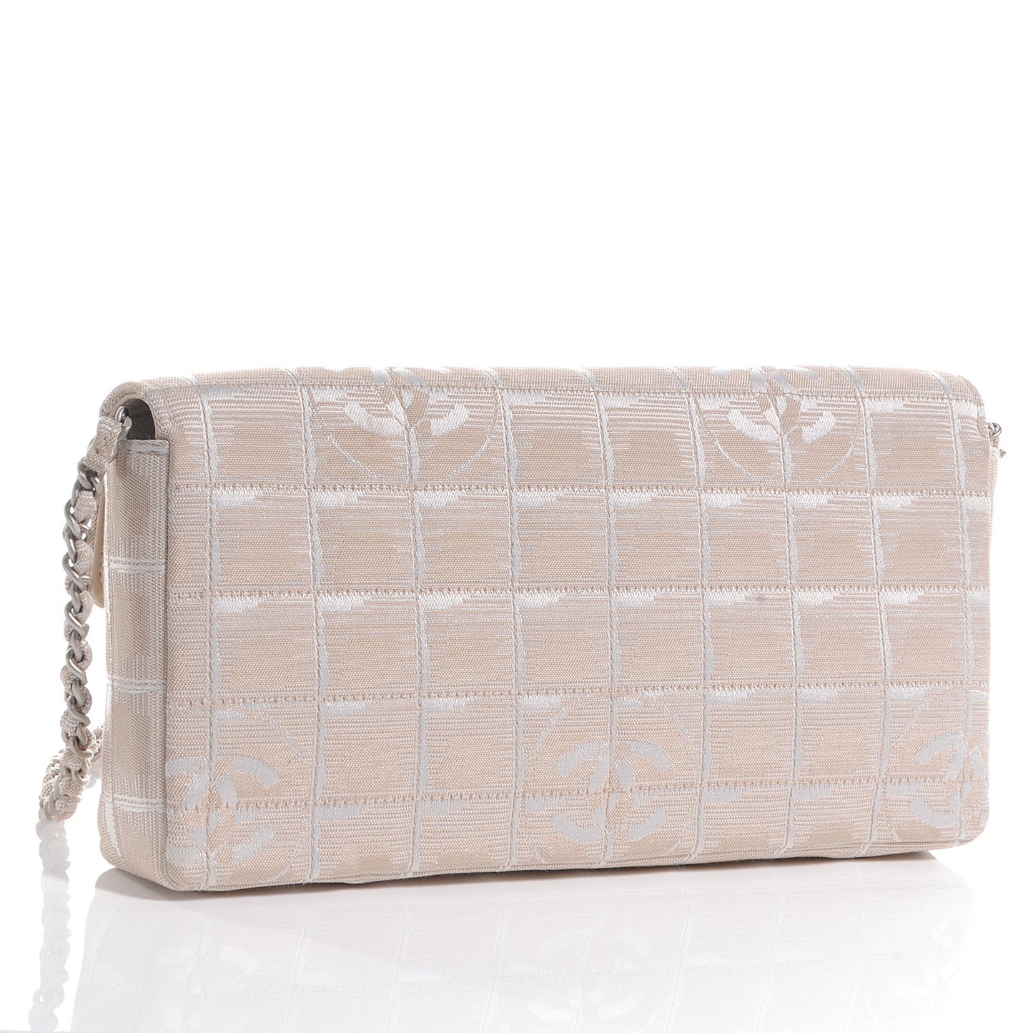 Nylon Travel East West Flap Beige