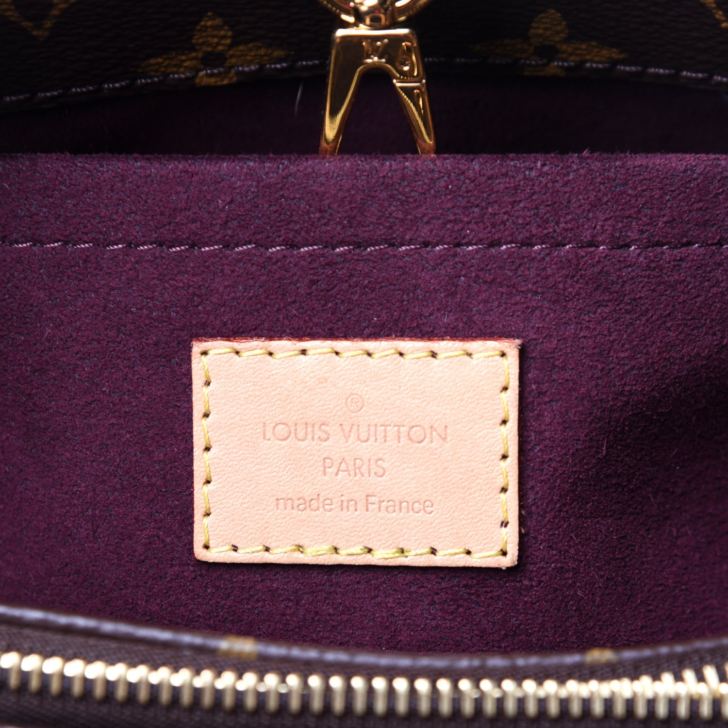 Louis Vuitton Monogram Montaigne BB 7 of 15
