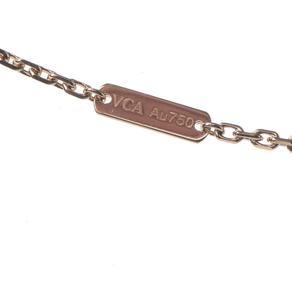 Van Cleef & Arpels 18K Yellow Gold Mother of Pearl Magic Alhambra Long Necklace 8 of 8