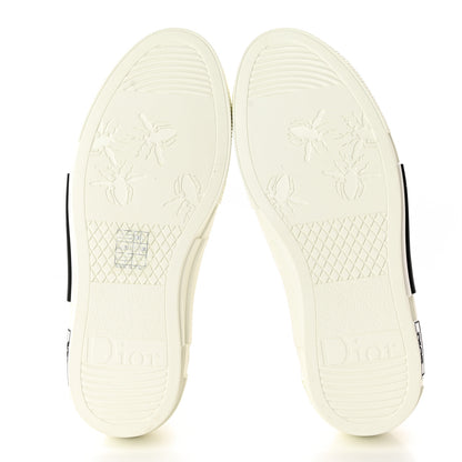 Christian Dior Technical Canvas Oblique Mens B23 High Top Sneakers 38 White 6 of 17