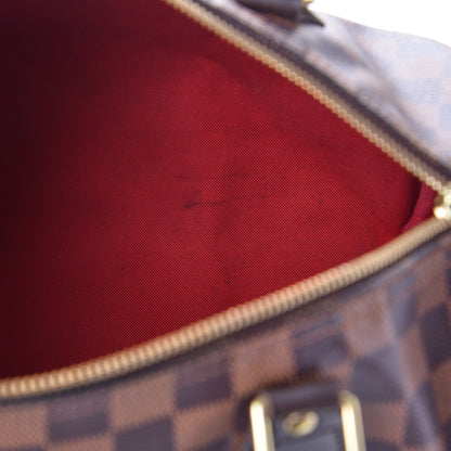 Louis Vuitton Damier Ebene Speedy 30 10 of 12