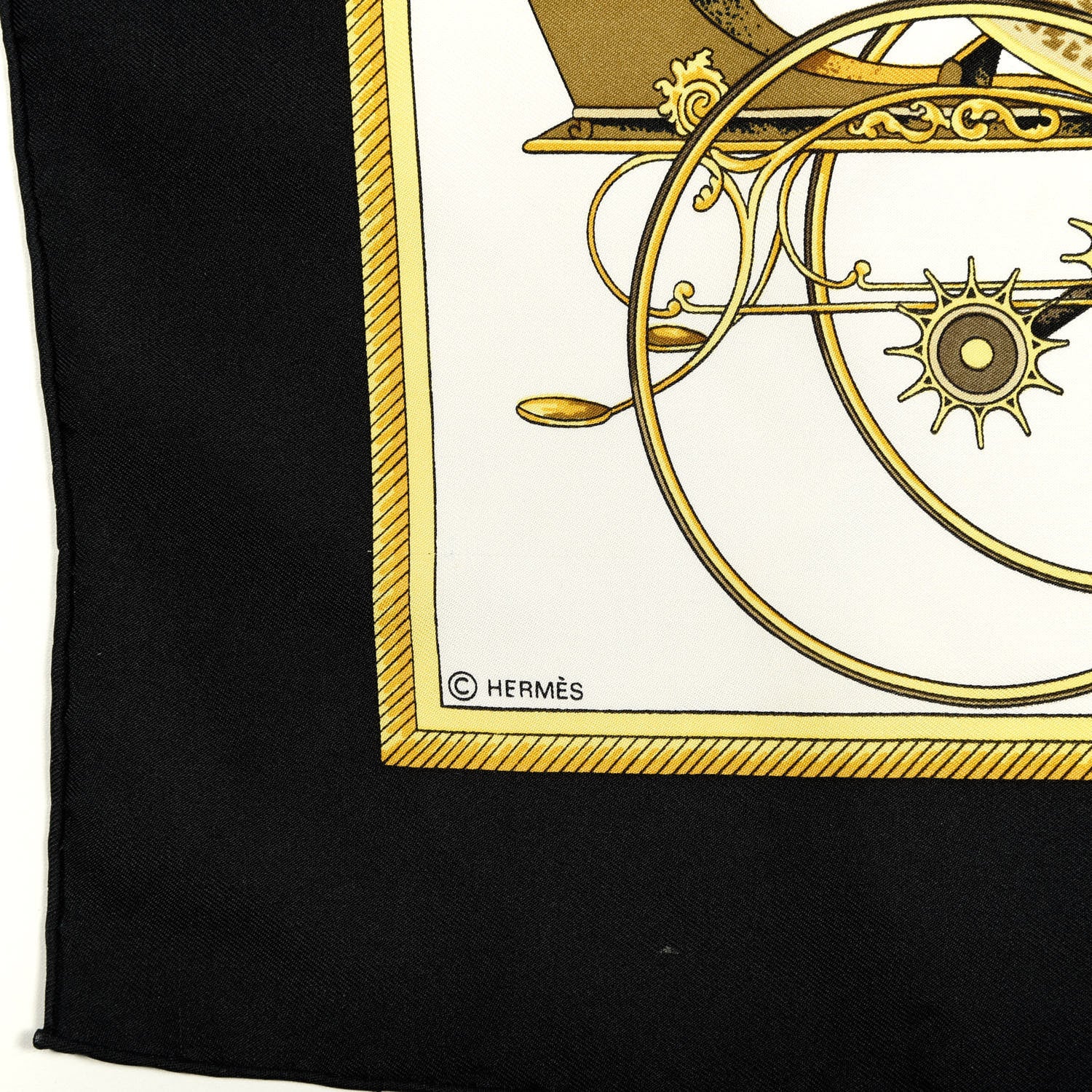 Hermes Silk Les Voitures A Transformation Scarf 90 3 of 6