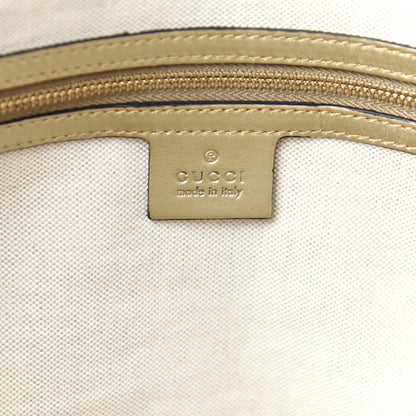 Gucci Metallic Guccissima Medium Bree Shoulder Bag Gold 6 of 10