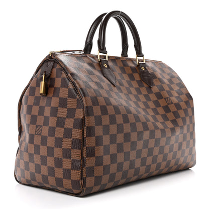Louis Vuitton Damier Ebene Speedy 35 3 of 14