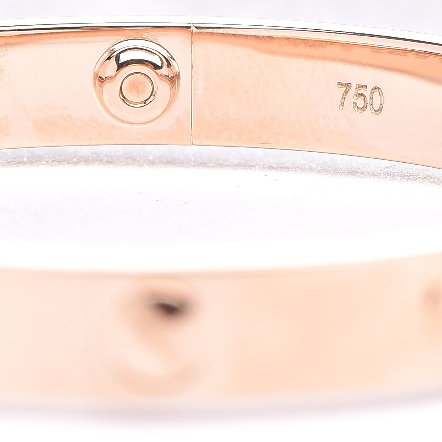18K Pink Gold LOVE Bracelet 16