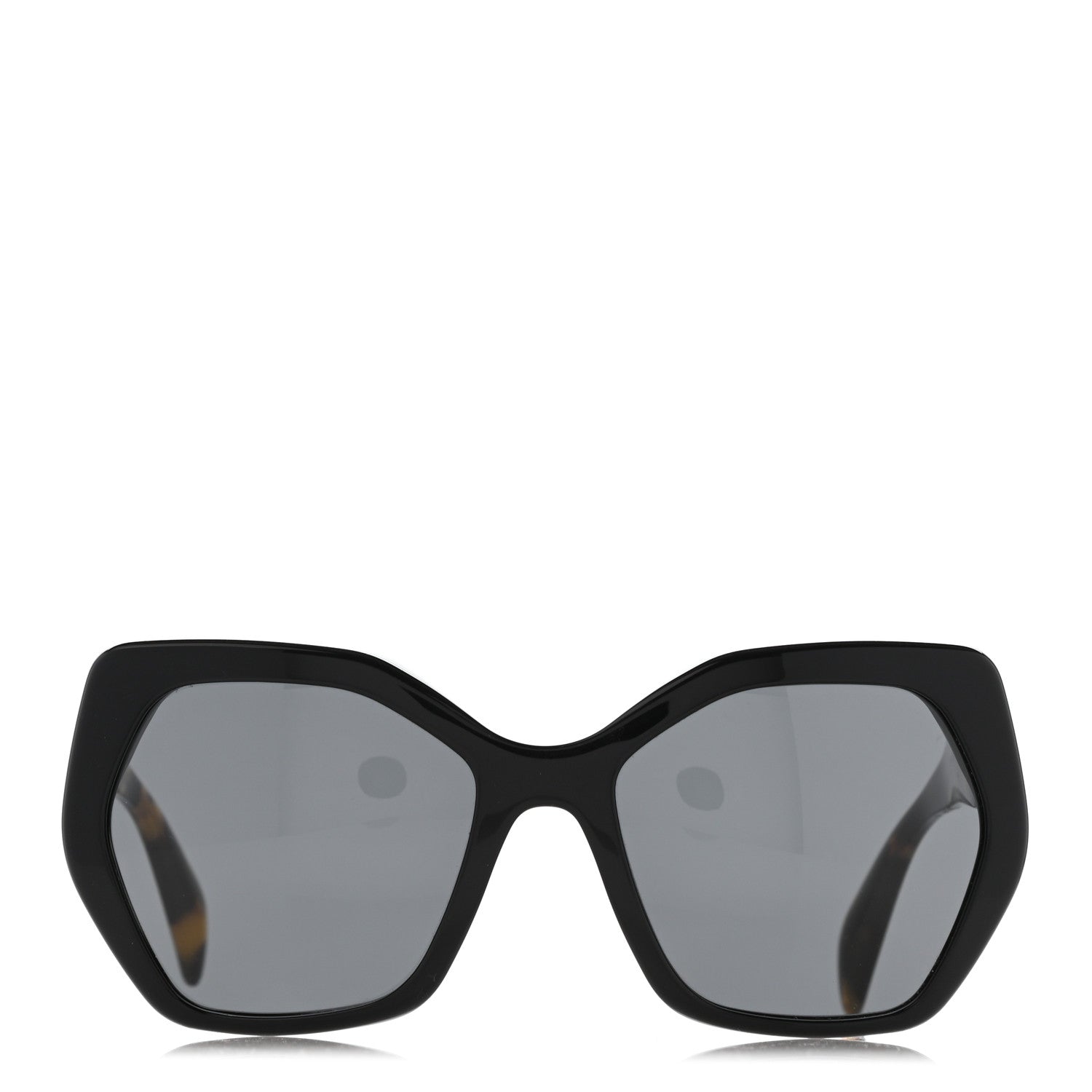 Prada Sunglasses SPR 16R Black Tortoise 2 of 7
