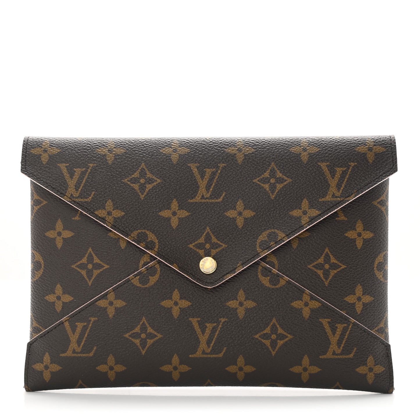 Monogram Large Kirigami Pochette Insert Rose Ballerine
