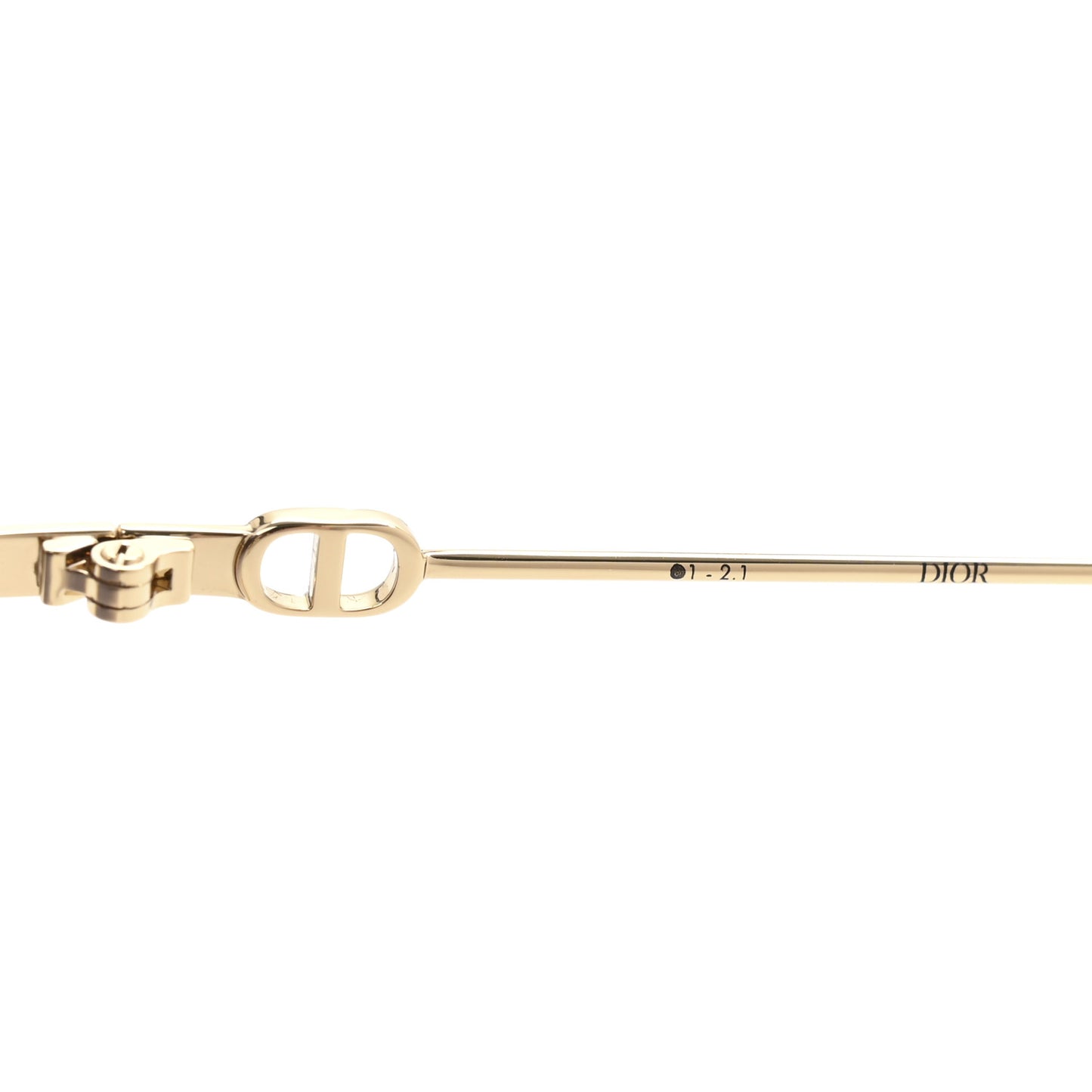 Metal EverDior Square Sunglasses Blue Gold