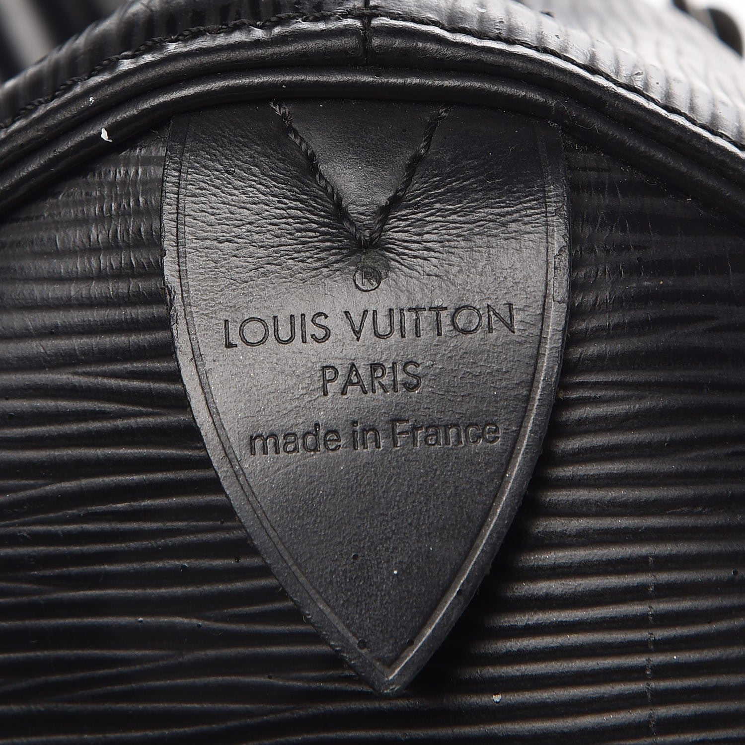 Louis Vuitton Epi Speedy 30 Black 6 of 9