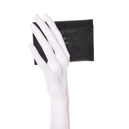 Chanel Caviar Quilted Card Holder Black 2 of 9