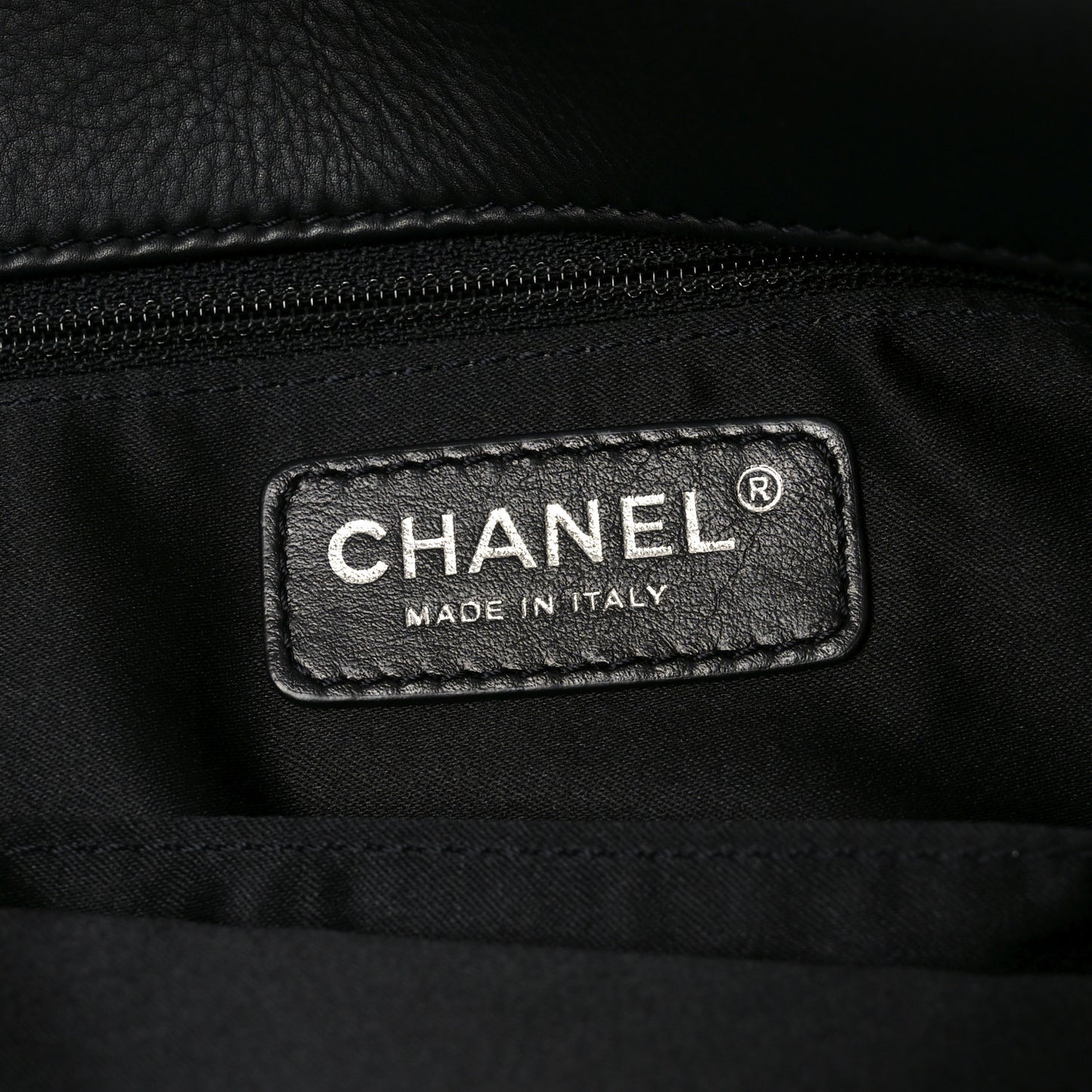 Lambskin Quilted Jumbo Chanel 3 Flap Bag Black