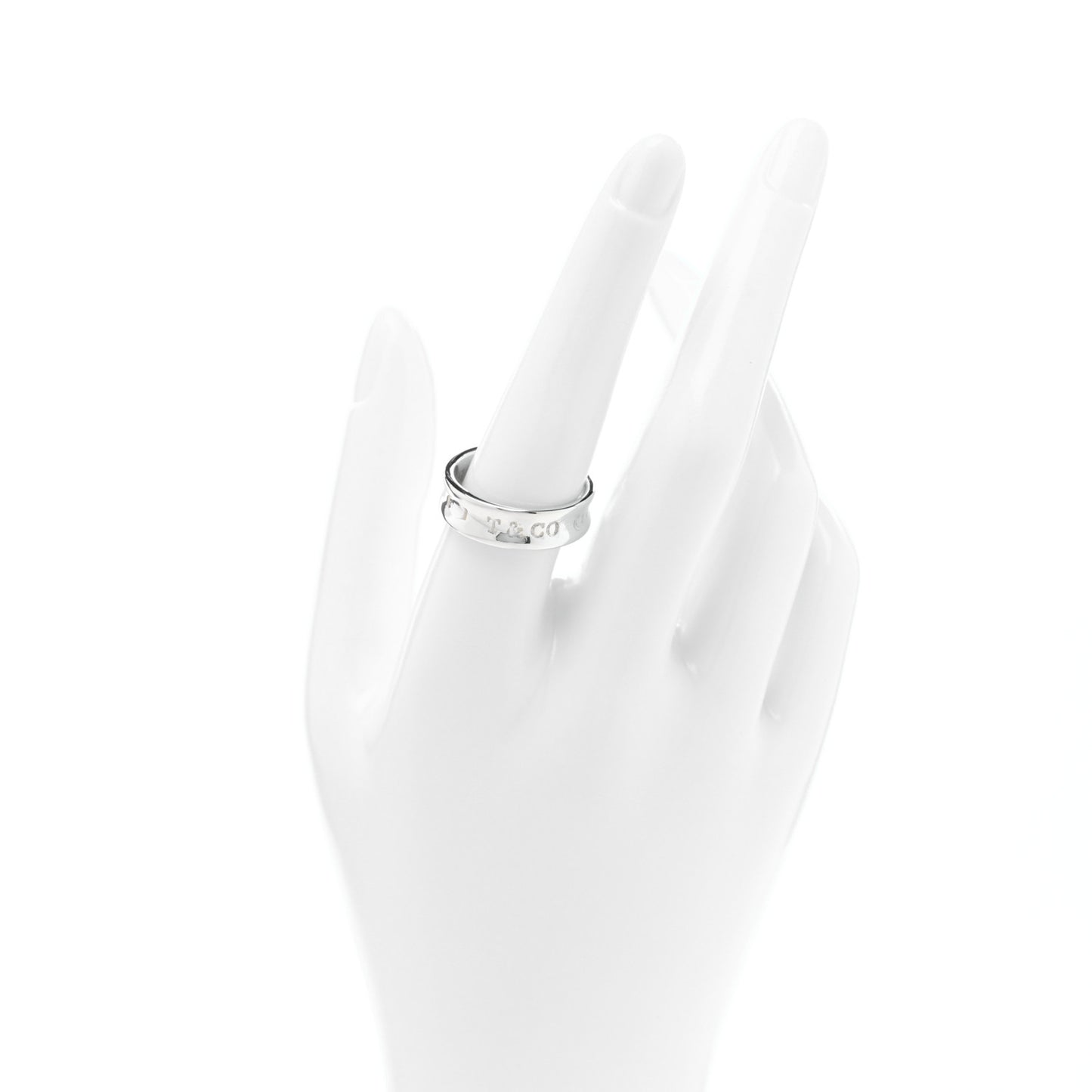 Sterling Silver 1837 Band Ring 58 8.5