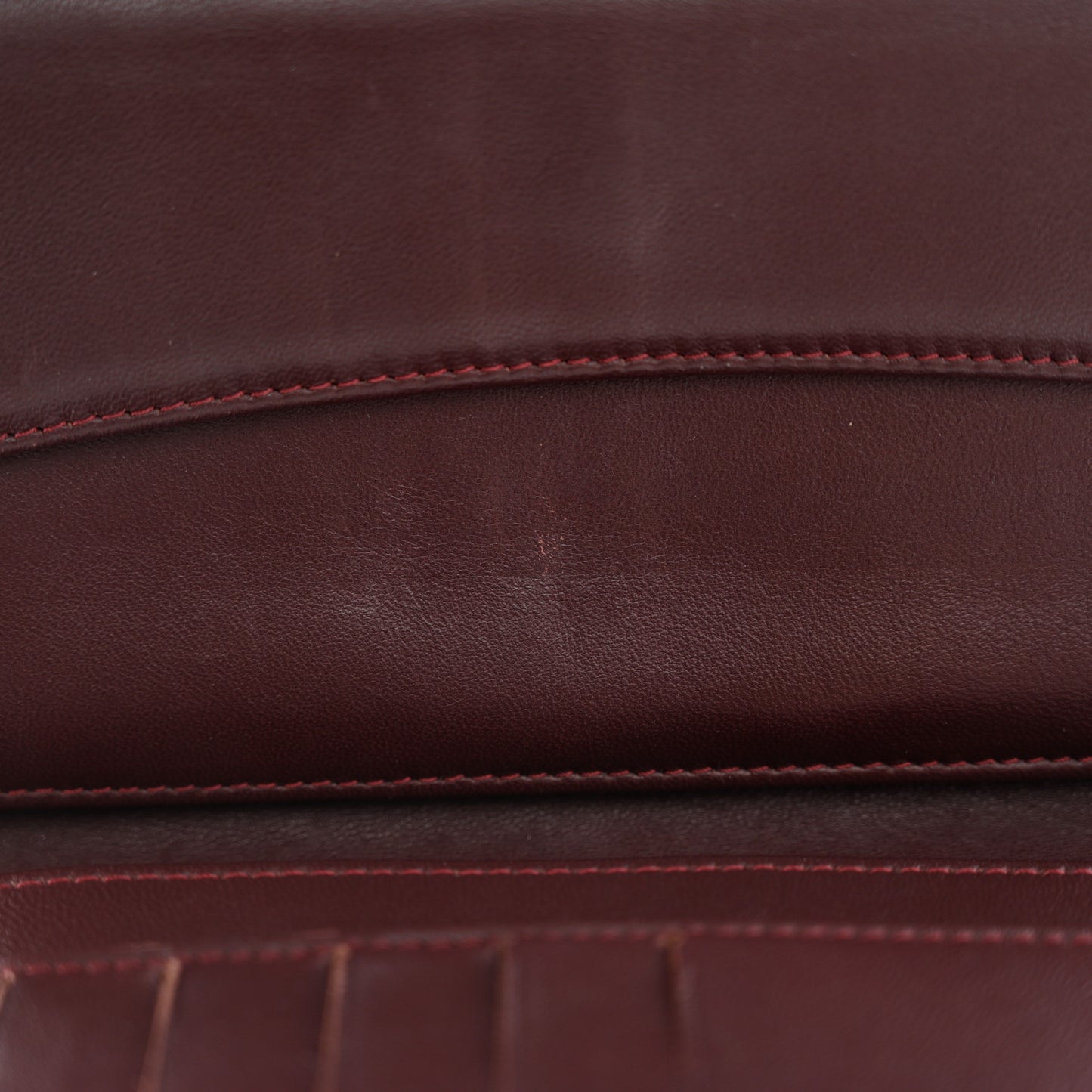 Lambskin Quilted Small Flap Wallet Black