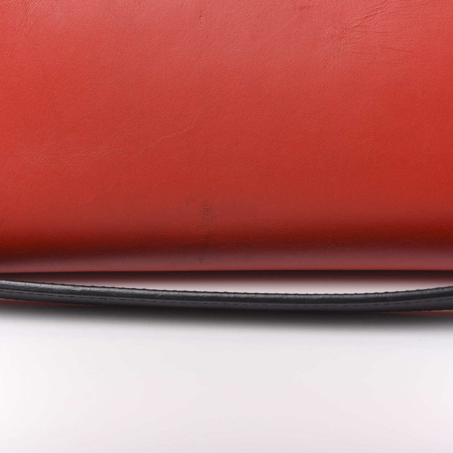 Smooth Calfskin Small Bi-Color Antigona Red Black