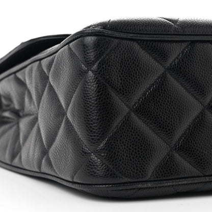 Chanel Caviar Quilted XL Single Flap Black 10 of 12