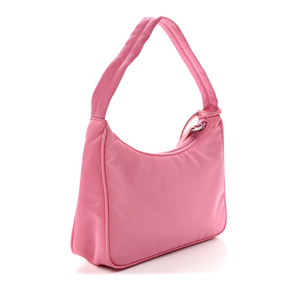 Prada Tessuto Nylon Mini Re-Edition 2000 Bag Begonia 3 of 12