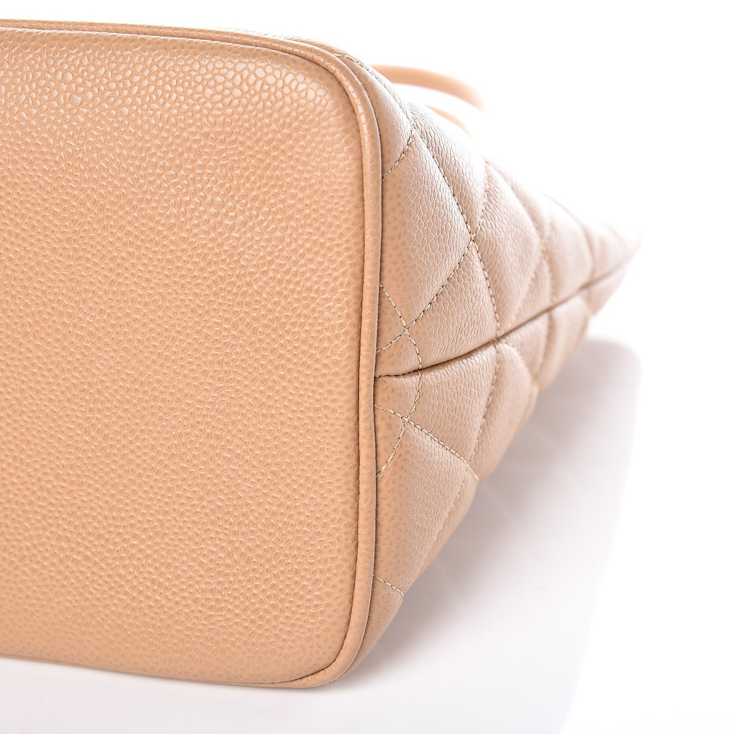 Chanel Caviar Quilted Medallion Tote Beige 10 of 10