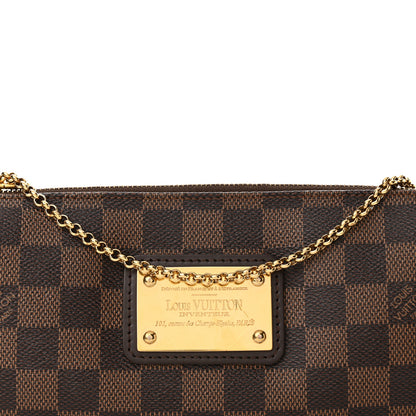 Louis Vuitton Damier Ebene Eva Clutch 8 of 14