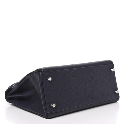 Hermes Togo Kelly Retourne 28 Bleu Nuit 4 of 10