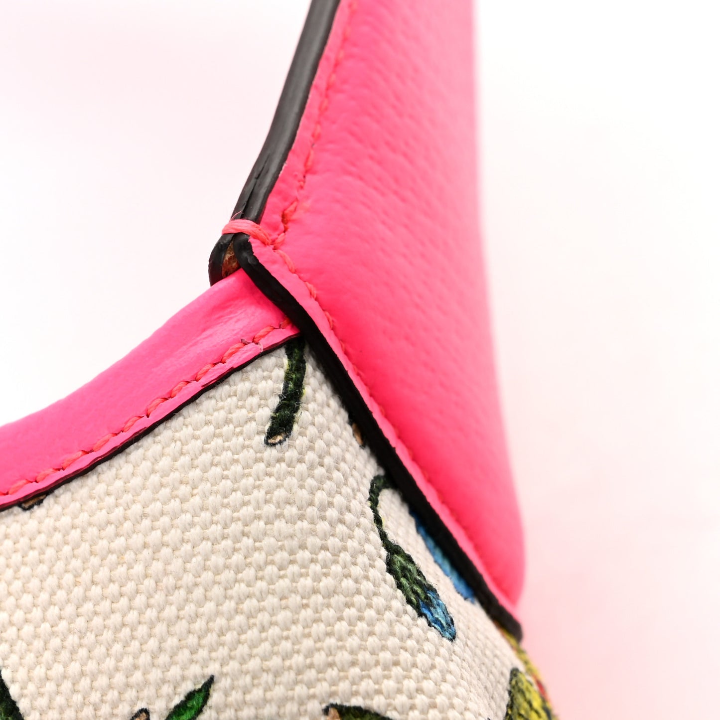 Canvas Flora Medium Jackie Hobo Fuchsia