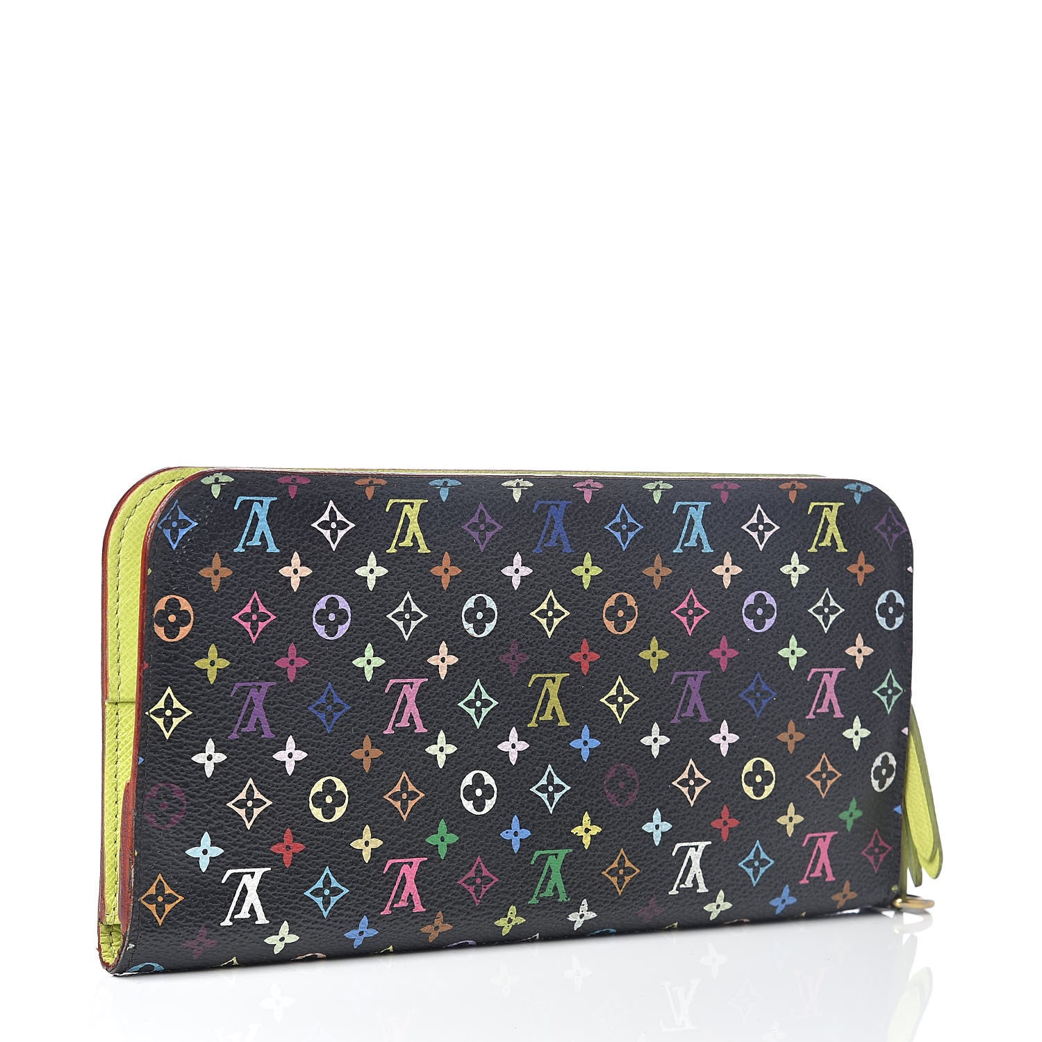 Louis Vuitton Monogram Multicolor Insolite Wallet Black Pistache 3 of 10