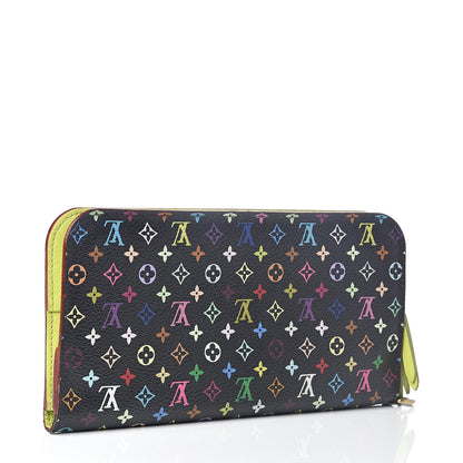Louis Vuitton Monogram Multicolor Insolite Wallet Black Pistache 3 of 10